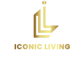 iconic living logo