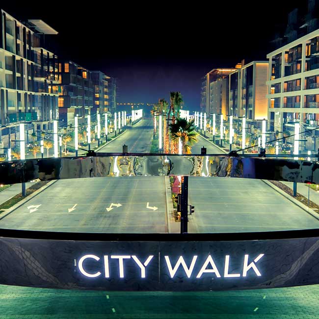City walk night vision